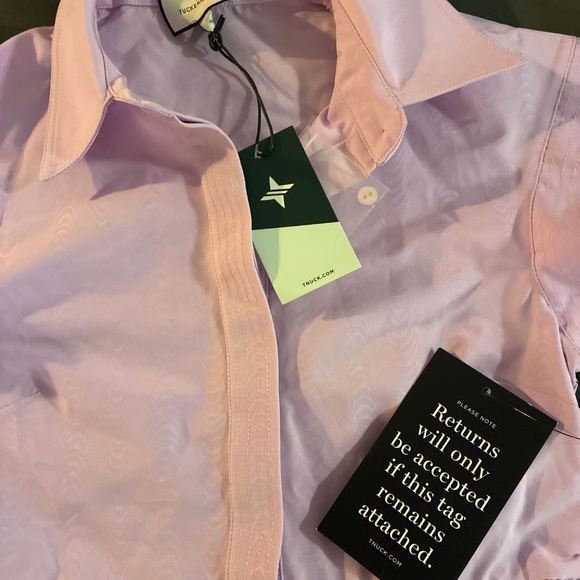 NWT Tuckernuck Chloe Shirtdress in lavender lilac color S - Picture 3 of 8